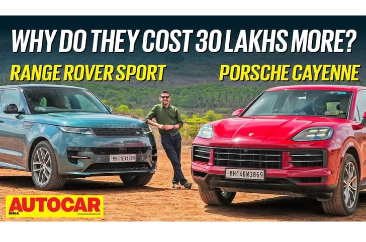 Range Rover Sport vs Porsche Cayenne 